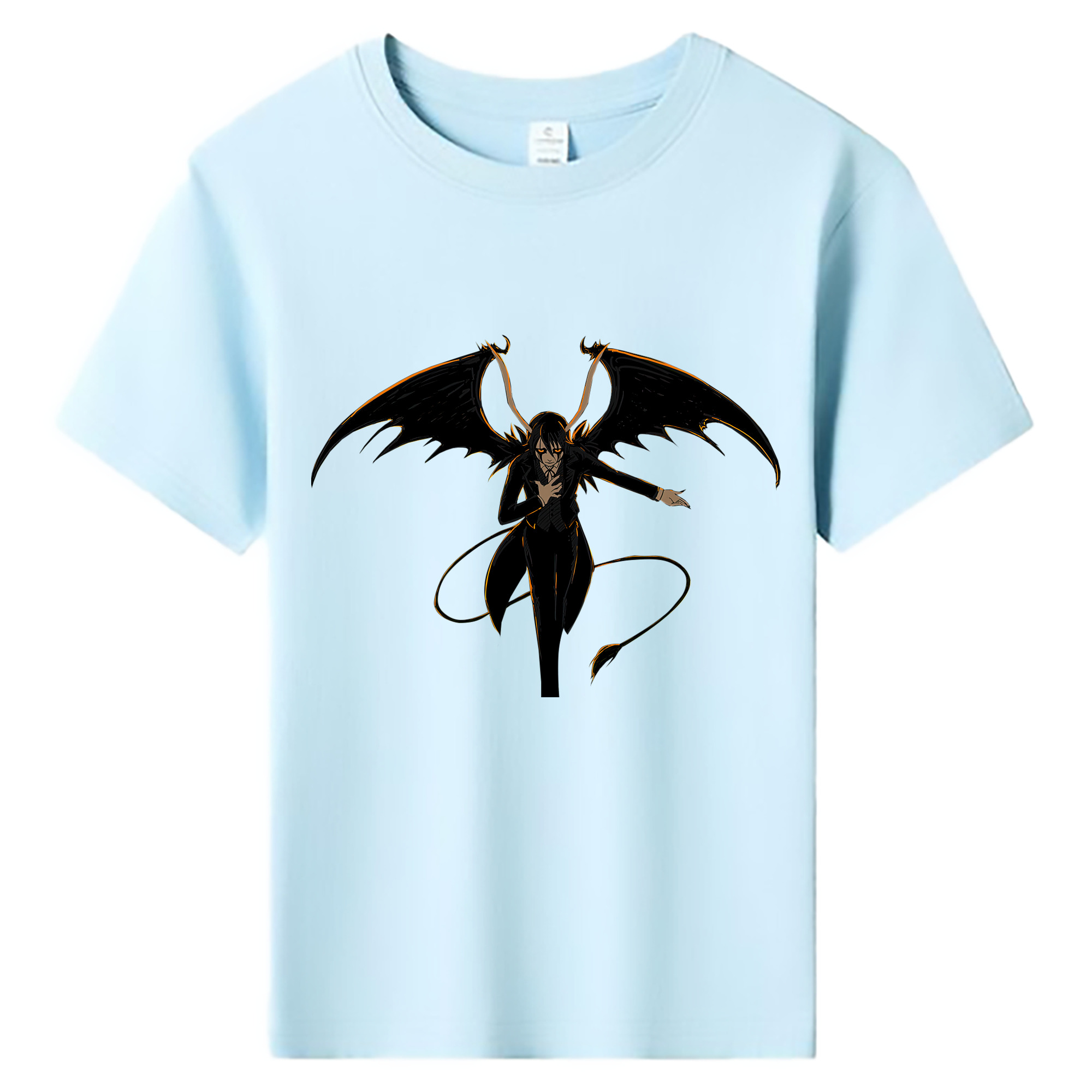 （画像用） ブリーチ ウルキオラ·シファー BLEACH Ulquiorra cifer 綿100％キッズTシャツ（フロントプリント）